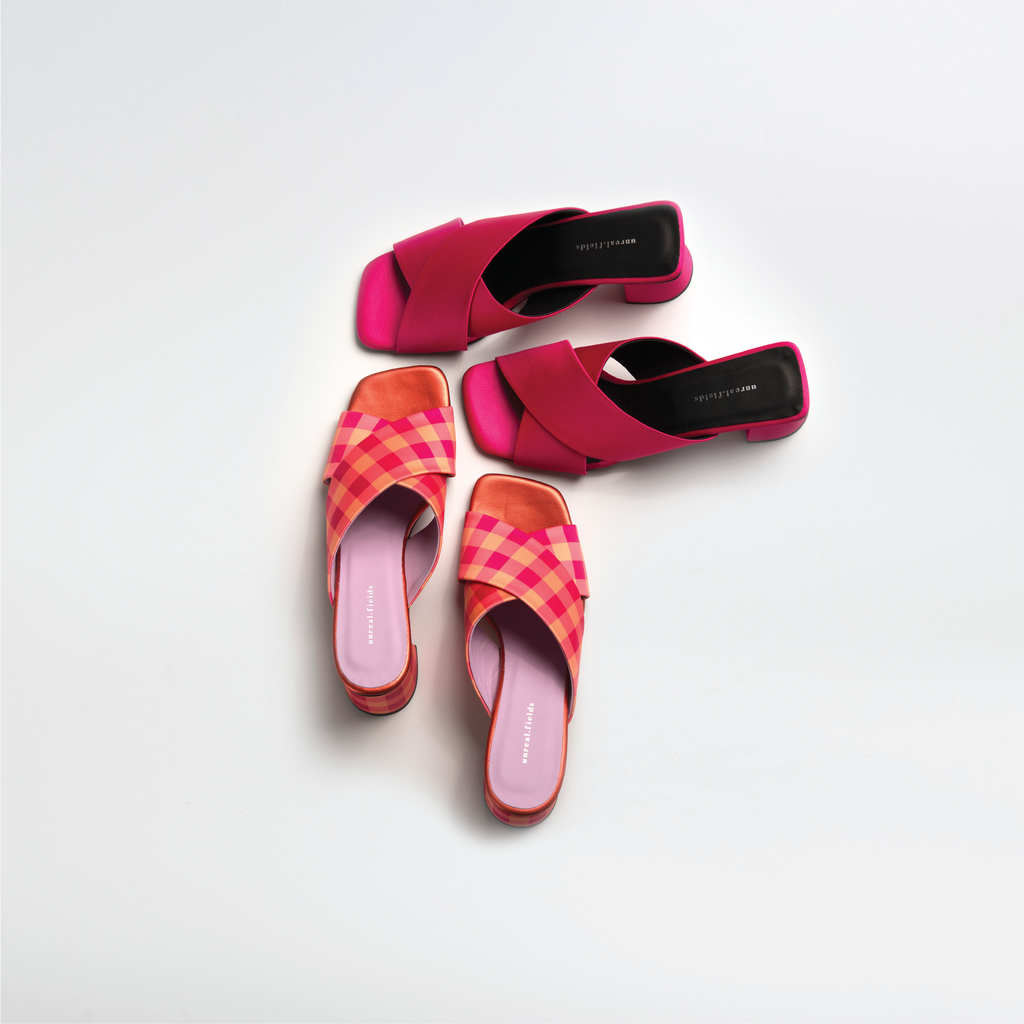 MADGE - Fuchsia Sandals