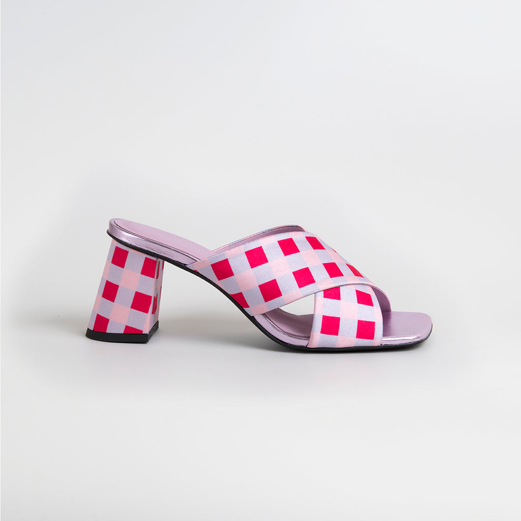 MADGE - Lilac/Pink Sandals