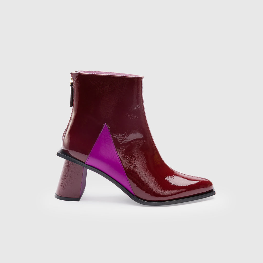 ADELAIDE - Bordeaux/Purple Boots