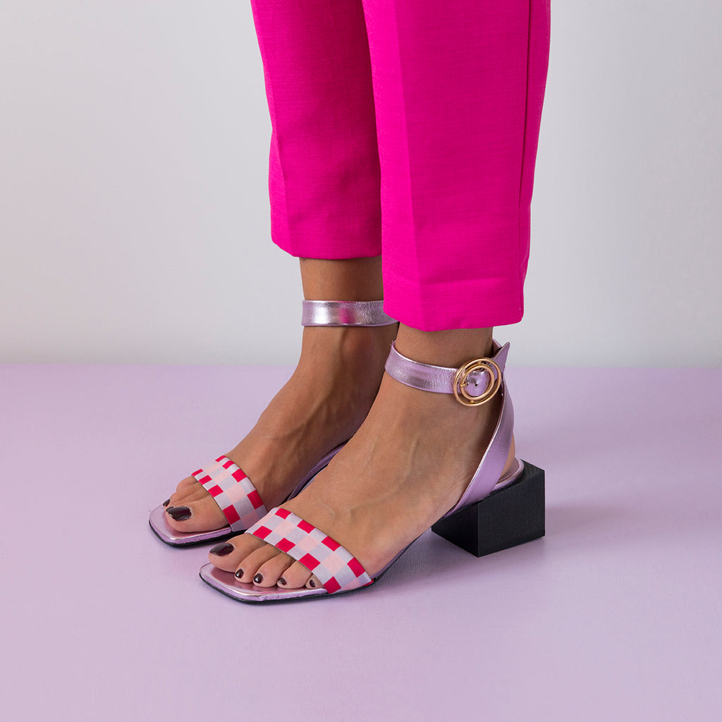 LOLITA - Lilac/Pink Sandals
